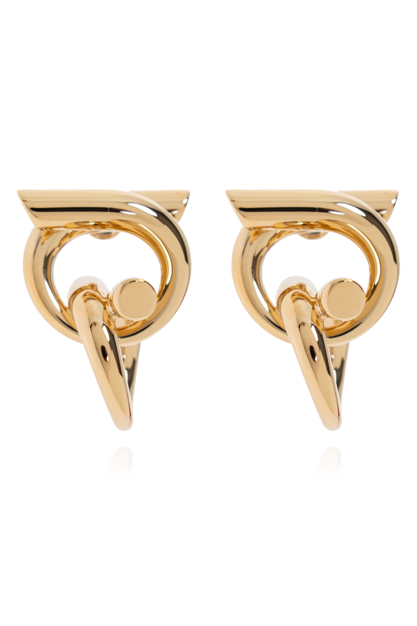 FERRAGAMO Logo-shaped earrings