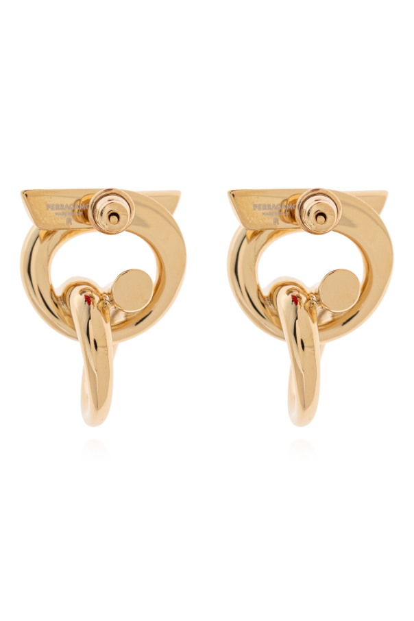 FERRAGAMO Logo-shaped earrings