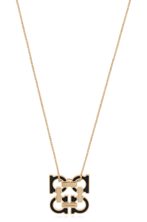 Collar con colgante en forma de logo