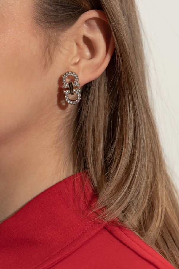 FERRAGAMO Ohrringe in Logoform