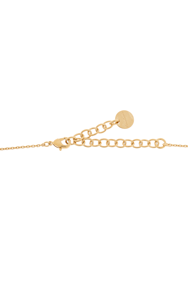 FERRAGAMO Necklace with a pendant in the shape of a logo