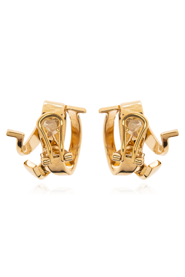 FERRAGAMO Brass clips