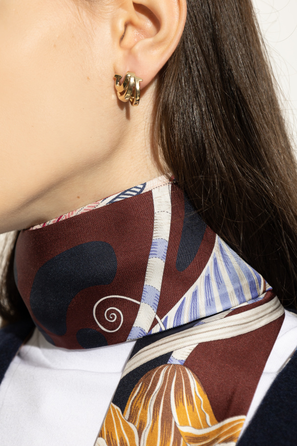 FERRAGAMO Brass earrings