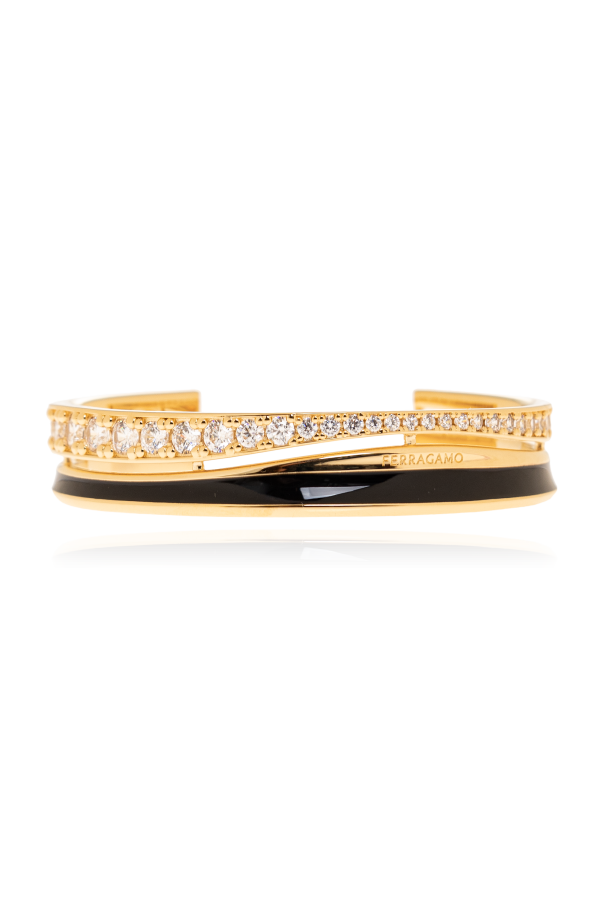 Bracelet with shimmering crystals od FERRAGAMO