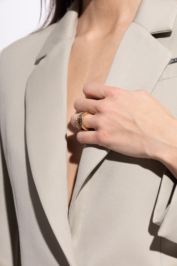 FERRAGAMO Anillo con cristales brillantes