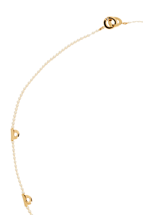 FERRAGAMO Collar con imitación de perlas