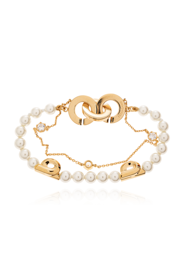 Imitation Pearl Bracelet od FERRAGAMO