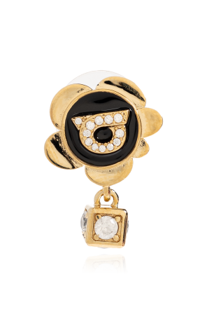 FERRAGAMO Earrings with shimmering crystals