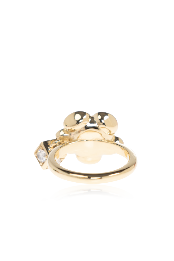 FERRAGAMO Anillo con cristal brillante