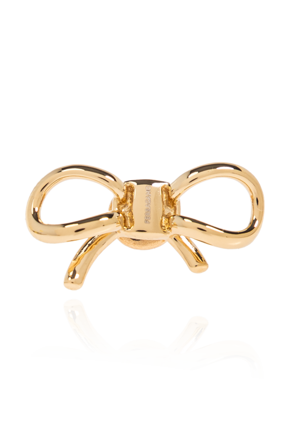 FERRAGAMO Ohrringe mit eingraviertem Logo