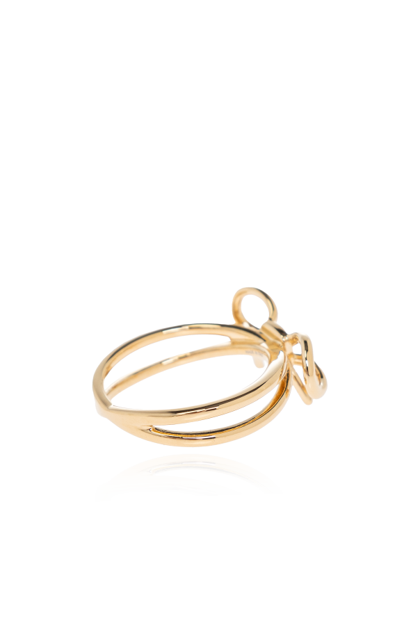 FERRAGAMO Ring with engraved logo