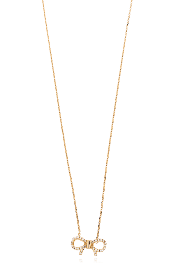 Necklace with a pendant featuring sparkling crystals od FERRAGAMO