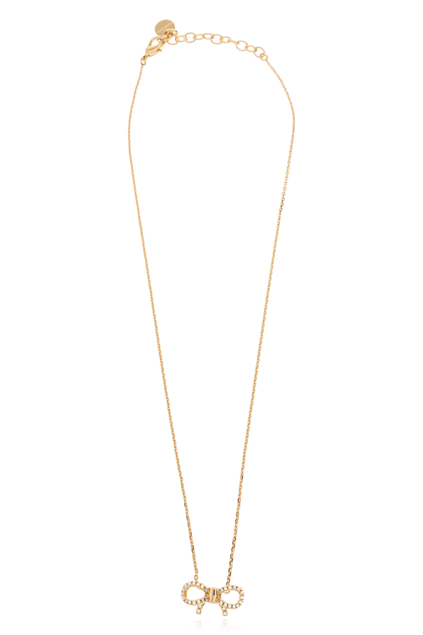 FERRAGAMO Collar con colgante con brillantes cristales