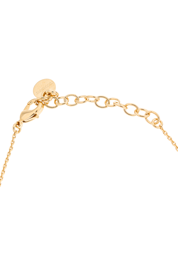 FERRAGAMO Collar con colgante con brillantes cristales