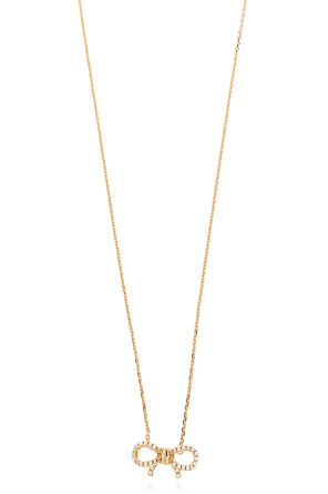Collar con colgante con brillantes cristales