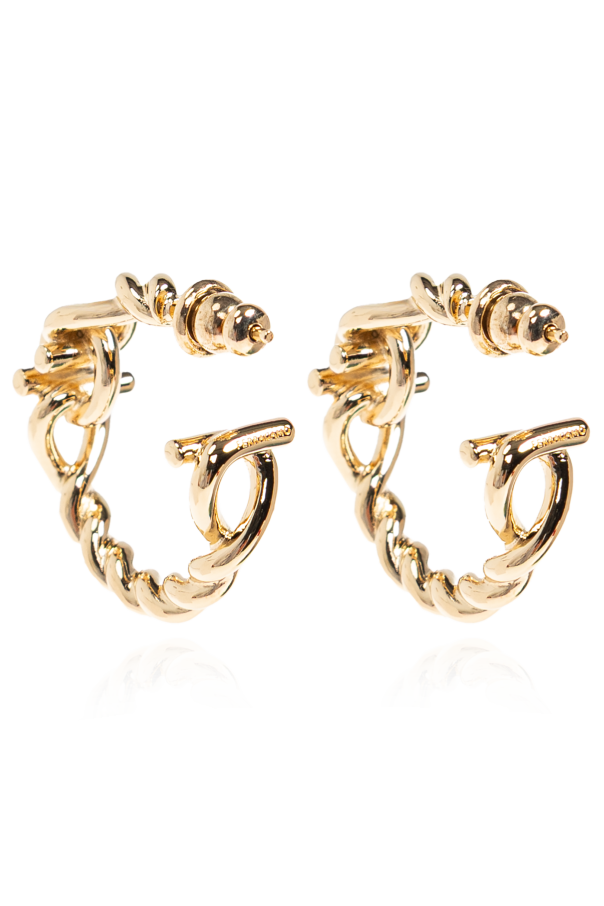 FERRAGAMO Pendientes de latón