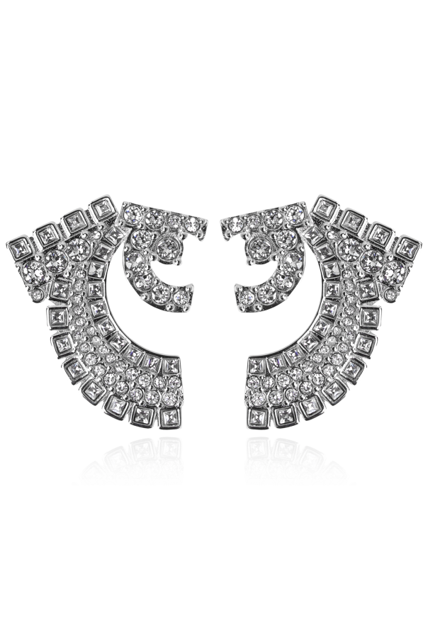 Earrings with shimmering crystals od FERRAGAMO