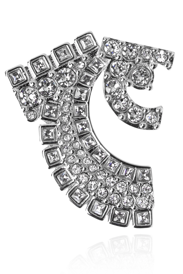 FERRAGAMO Earrings with shimmering crystals