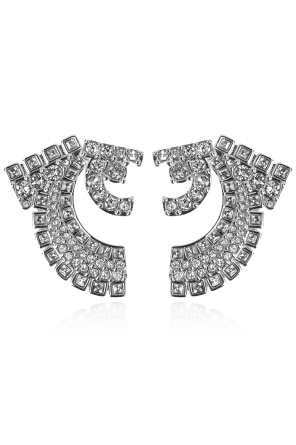 Pendientes con cristales brillantes