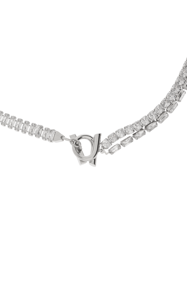 FERRAGAMO Necklace with crystals