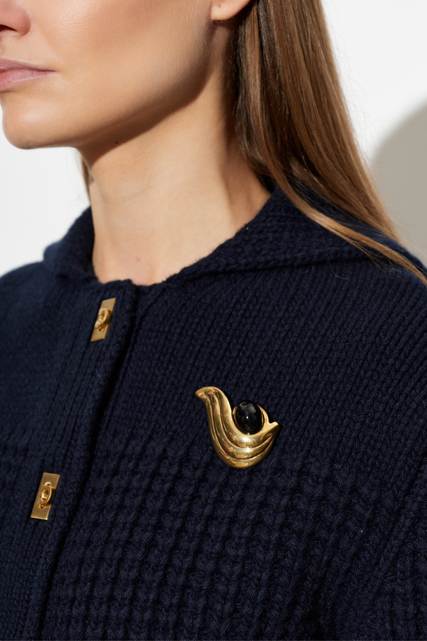 FERRAGAMO Messingbrosche