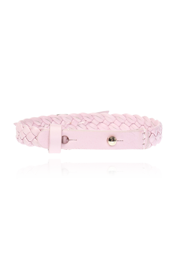 FERRAGAMO Pleciona bransoleta z kokardą