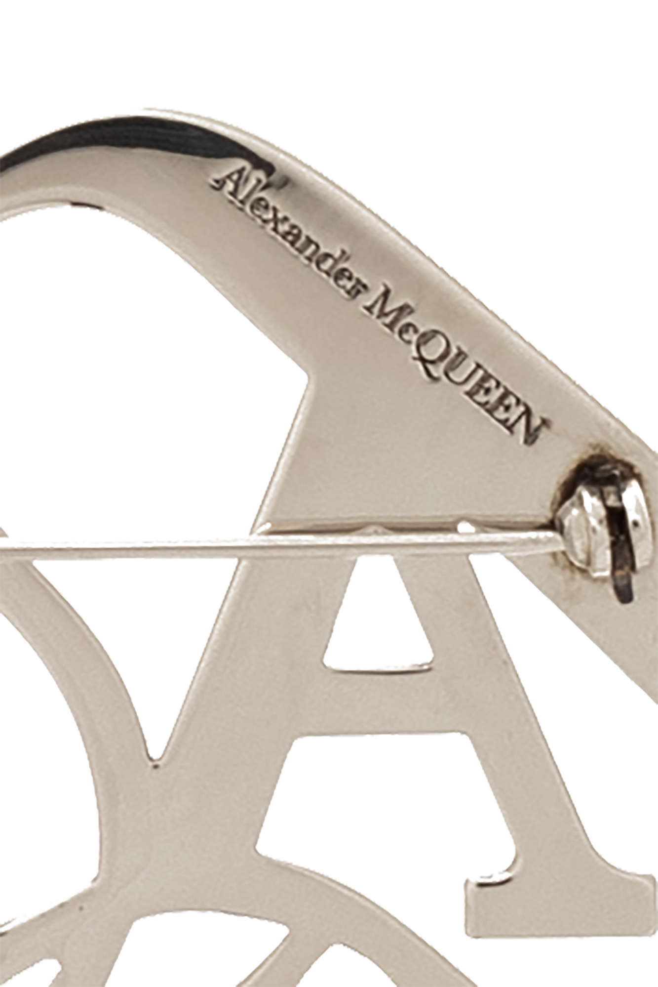 Alexander McQueen Brass brooch