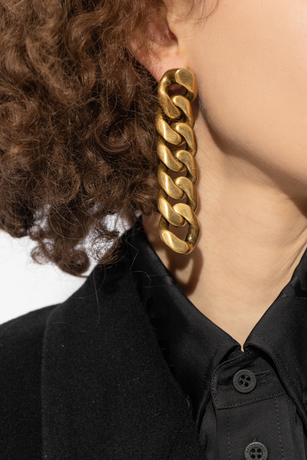 Balenciaga Earrings with chain motif