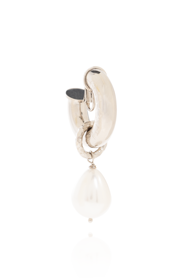 Gucci Single earring with pearl charm