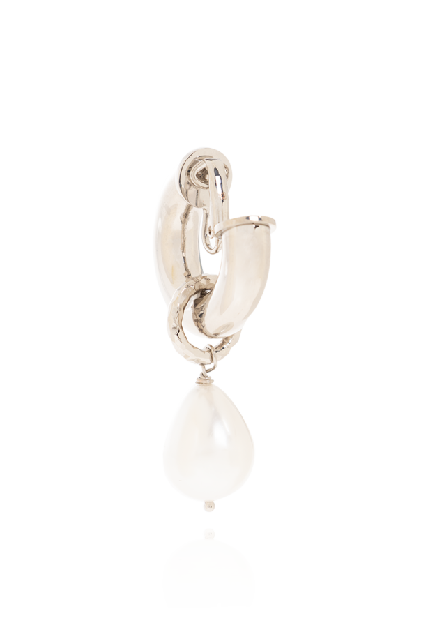 Gucci Single earring with pearl charm
