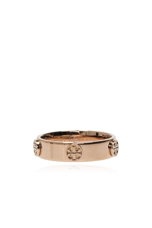 Tory Burch Logo-embossed ring