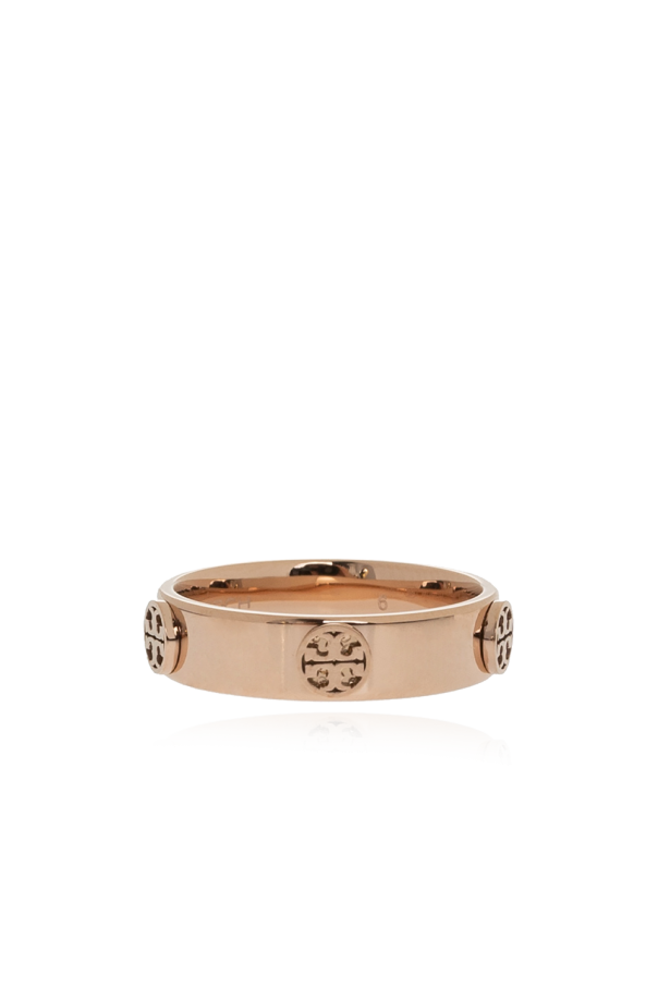 Tory Burch Logo-embossed ring