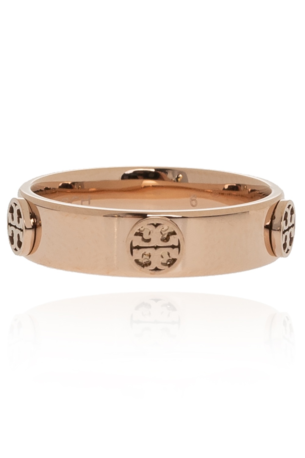 Tory Burch Logo-embossed ring