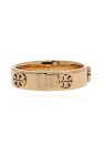 Tory Burch GOLD Logo-embossed ring