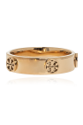 Tory Burch GOLD Logo-embossed ring