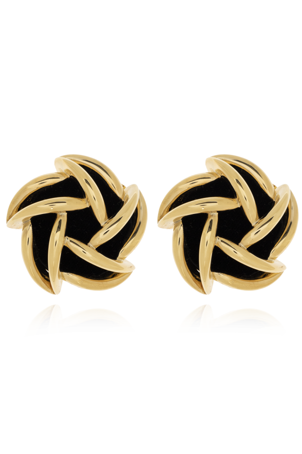 Saint Laurent Clip-on earrings with logo