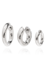 Balenciaga Silver hoop earrings