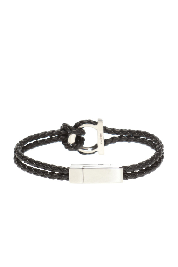 FERRAGAMO ‘Gancini’ braided bracelet