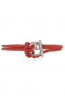 FERRAGAMO RED Leather bracelet
