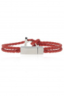 FERRAGAMO RED Leather bracelet