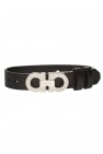 FERRAGAMO BLACK ‘Gancini’ bracelet