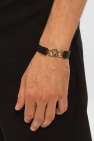 FERRAGAMO BLACK Logo bracelet