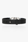 FERRAGAMO BLACK Logo bracelet