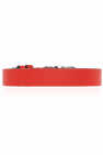 FERRAGAMO RED Leather bracelet