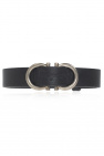 FERRAGAMO BLACK Leather bracelet