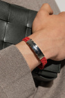 FERRAGAMO RED Leather bracelet