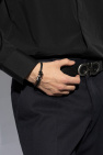 FERRAGAMO BLACK Leather bracelet