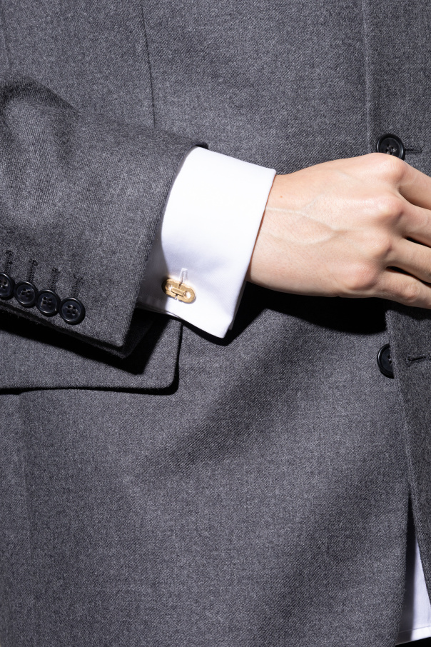 FERRAGAMO Cufflink in the shape of a logo