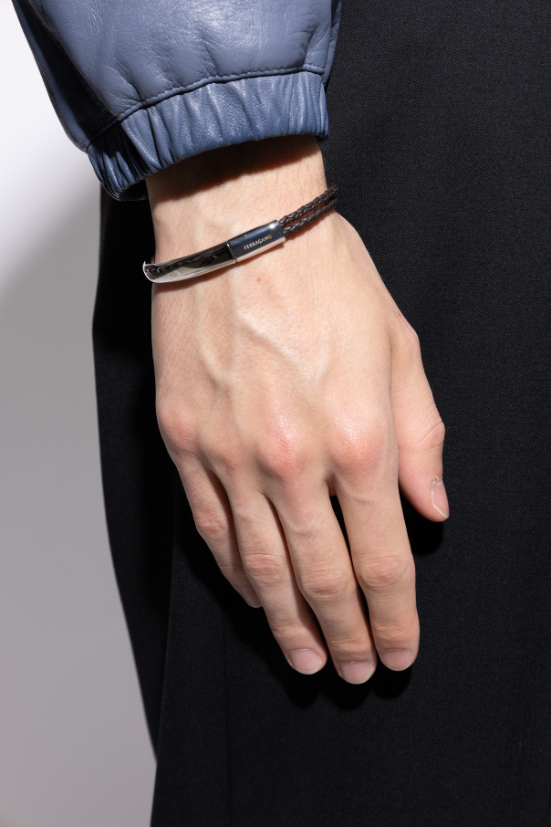 FERRAGAMO Bracelet with engraved logo