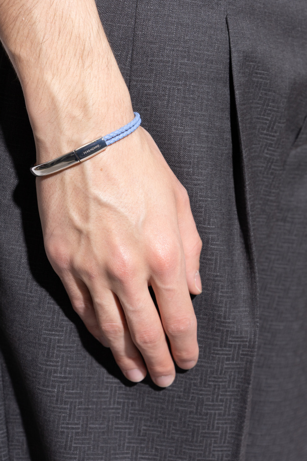 FERRAGAMO Bracelet with engraved logo